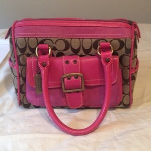 Coach hand bag